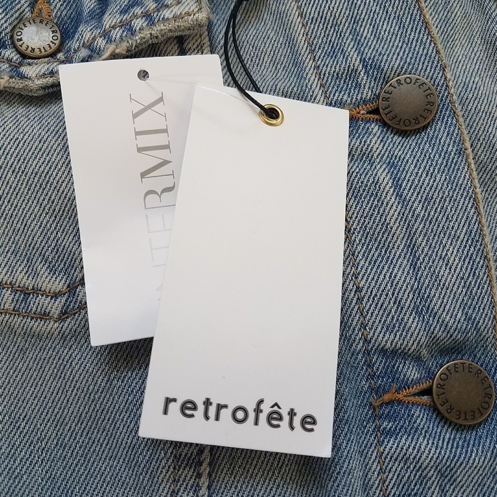 RETROFETE Tamar Denim Dress - Picture 12 of 12